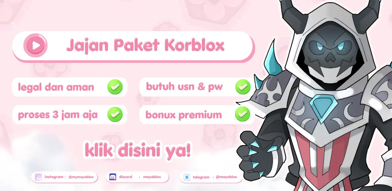 Jajan Bobux Via Korblox